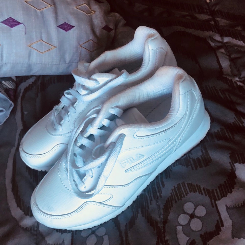 Brand new white filas